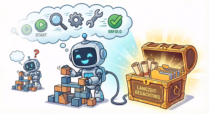 KI-Agent: Agenten-Memory: was er sich merkt und warum